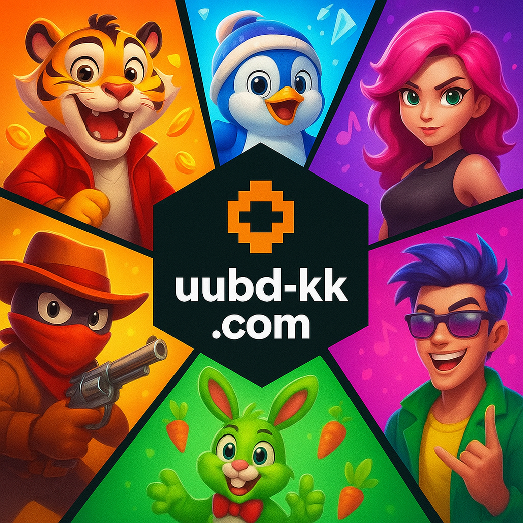 uubdkk প্ল্যাটফর্মের বিভিন্ন গেম বিভাগের প্রদর্শনী চিত্র